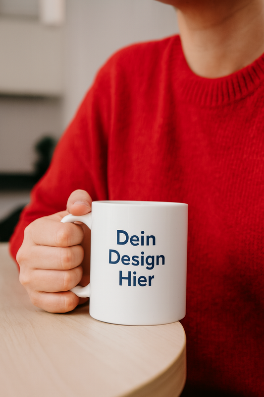 Personalisierbare Keramiktasse